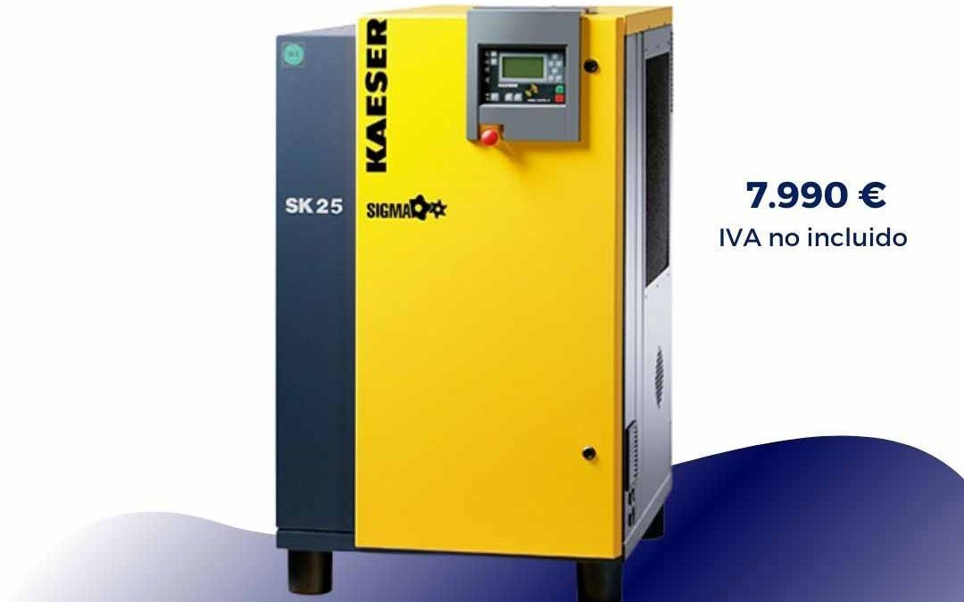 Oferta Kaeser SK25 compresor lubricado